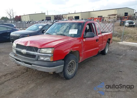 2004 Chevrolet Silverado 1500 Work Truck from USA, damaged, VIN 1GCEC19T44E400605